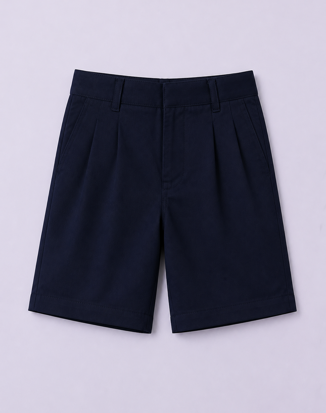 Dark Blue School Short Pants