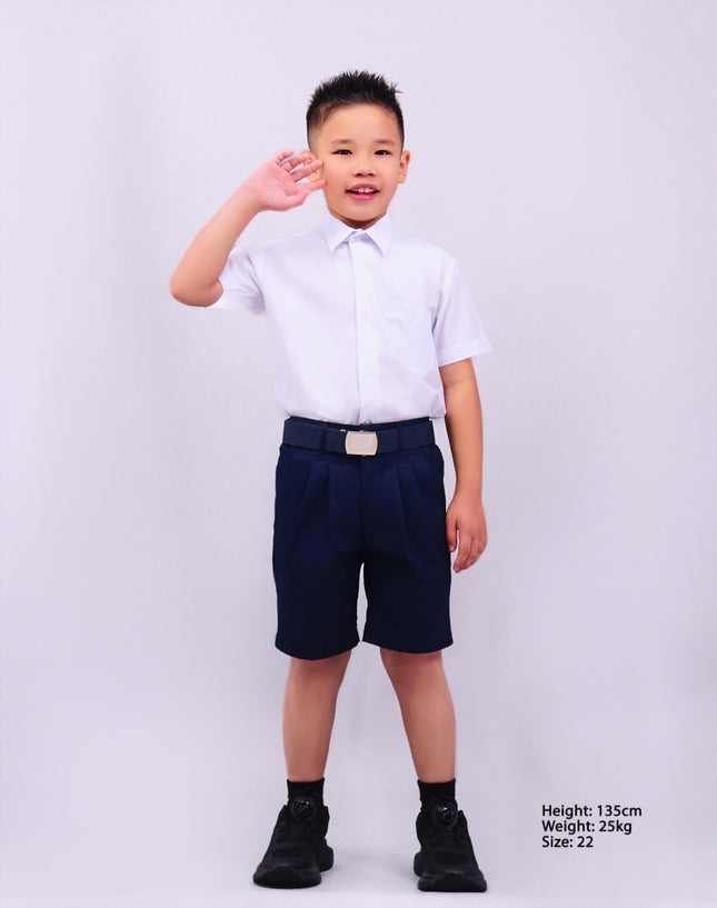 Dark Blue School Short Pants