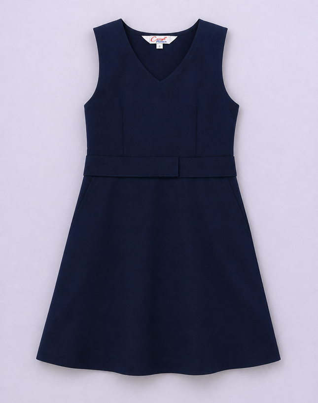 Dark Blue Primary School Pinafore