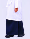 Dark Blue School Kain Kurung