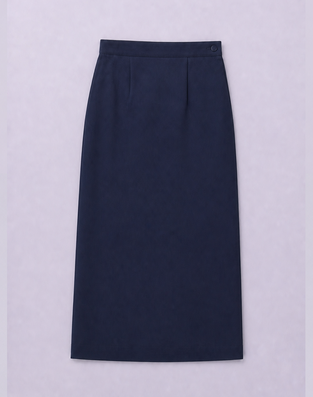 Dark Blue School Kain Kurung