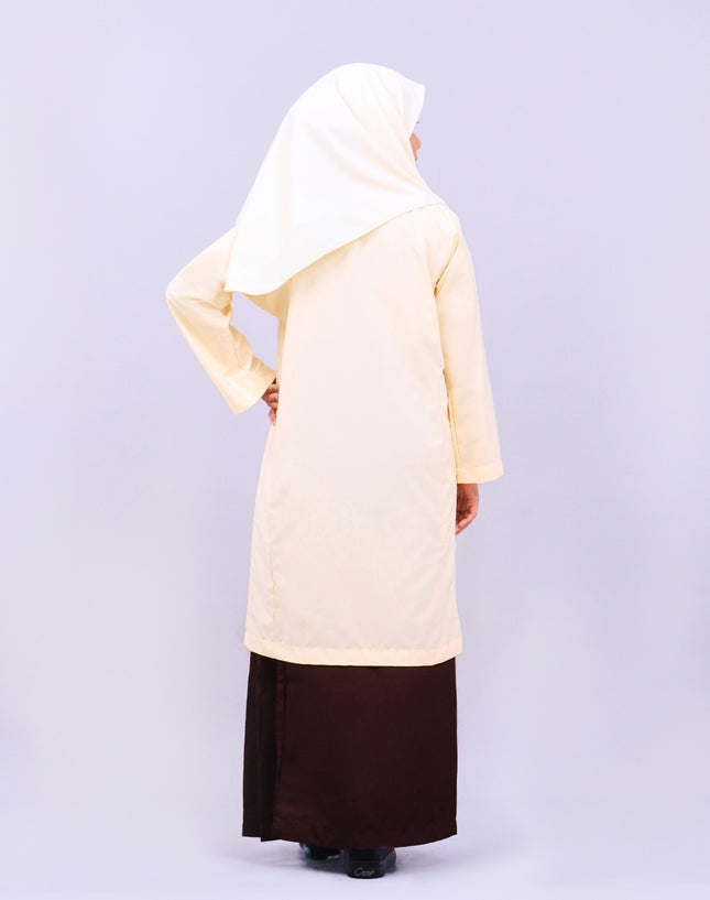 Light Brown School Baju Kurung