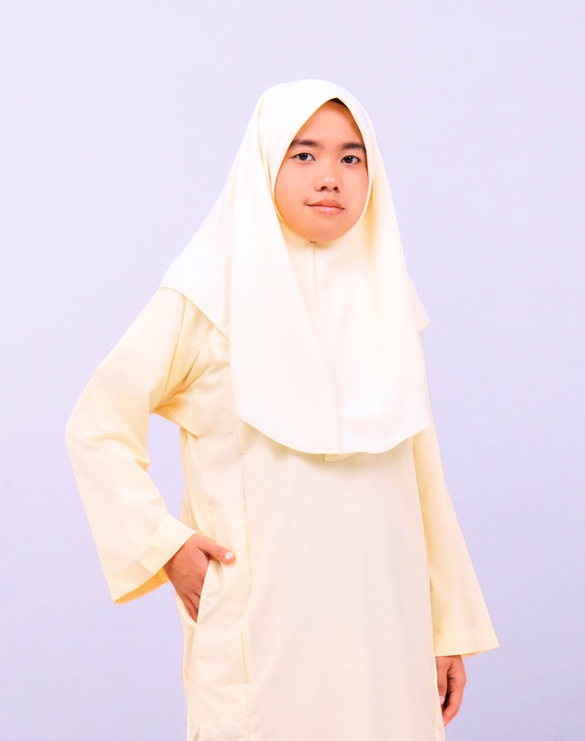 Light Brown School Baju Kurung