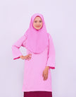 Light Pink School Baju Kurung