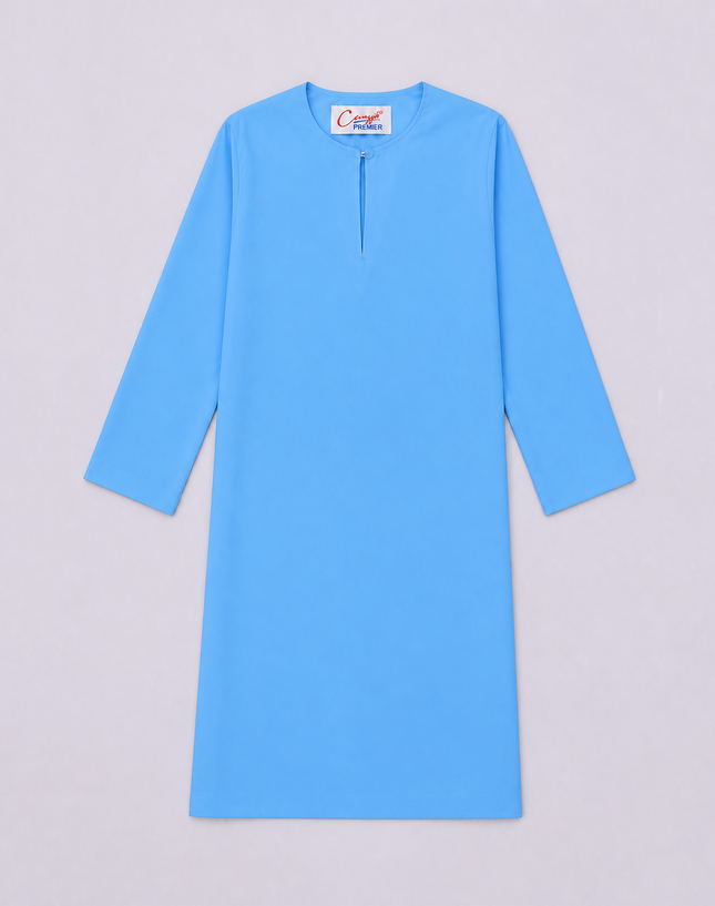 Blue School Baju Kurung