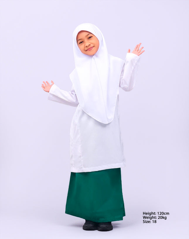 Green Religious School Kain Kurung