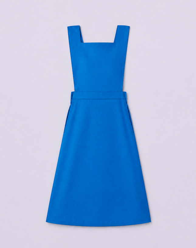 Turquoise Blue Secondary School Pinafore