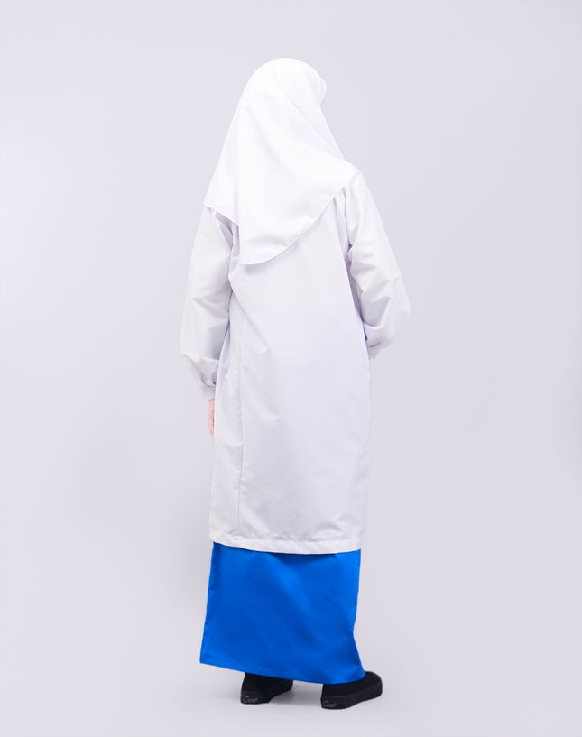 Turquoise Blue Secondary School Kain Kurung