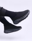 Black Primary School Shoes – One Step Slip-On