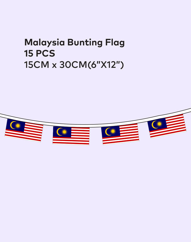FLAG MALAYSIA – BUNCH FLAG
