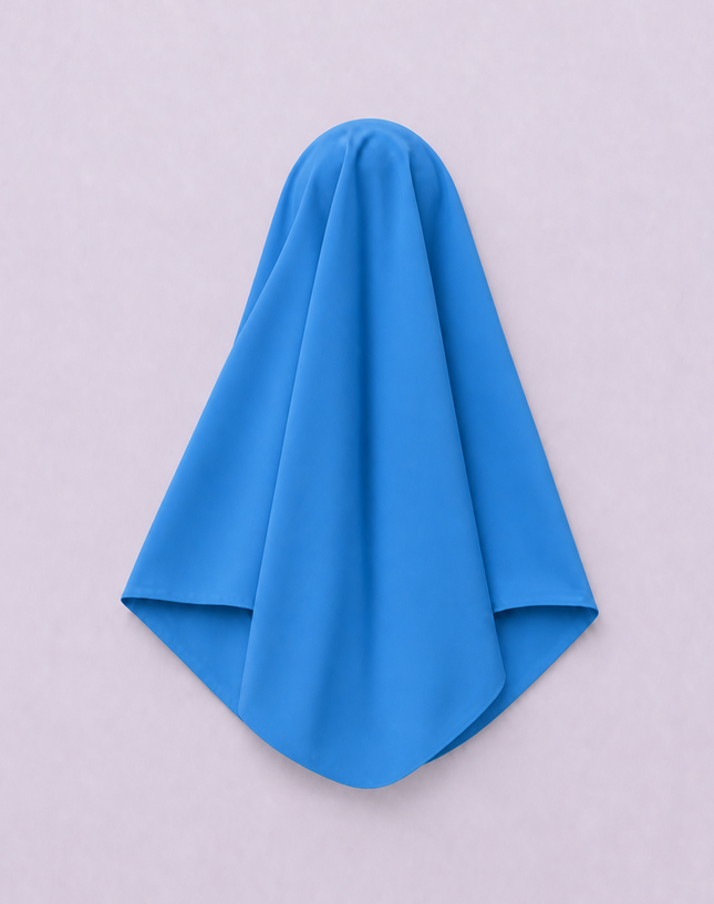 Blue School Tudung