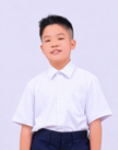 Hard Collar Short Sleeve School Shirt
