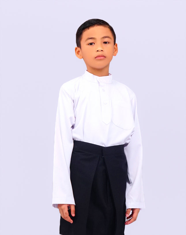 Black Pleated Garter School Sampin