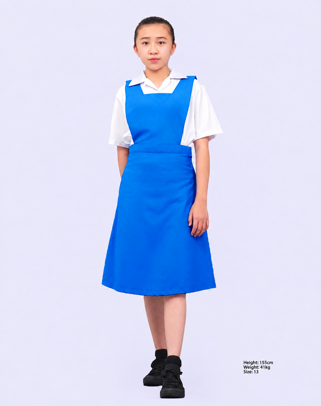 Soft Collar Girl Short Sleeve School Shirt