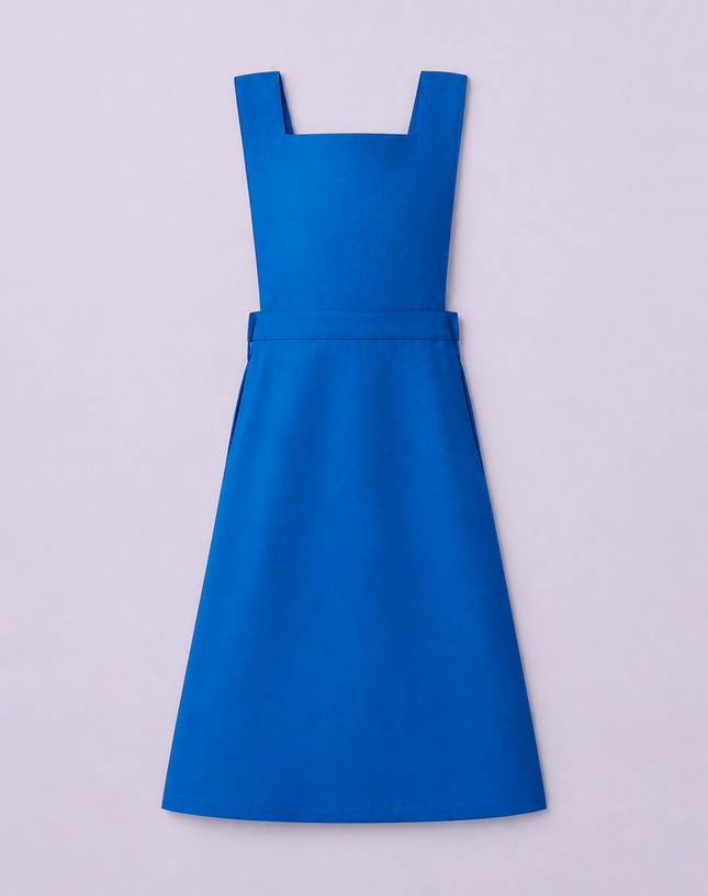 Turquoise Blue Girls School Pinafore