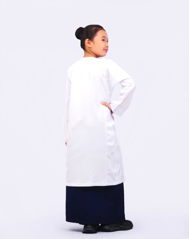 Dark Blue School Kain Kurung