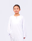 White School Baju Kurung