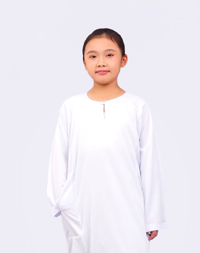 White School Baju Kurung