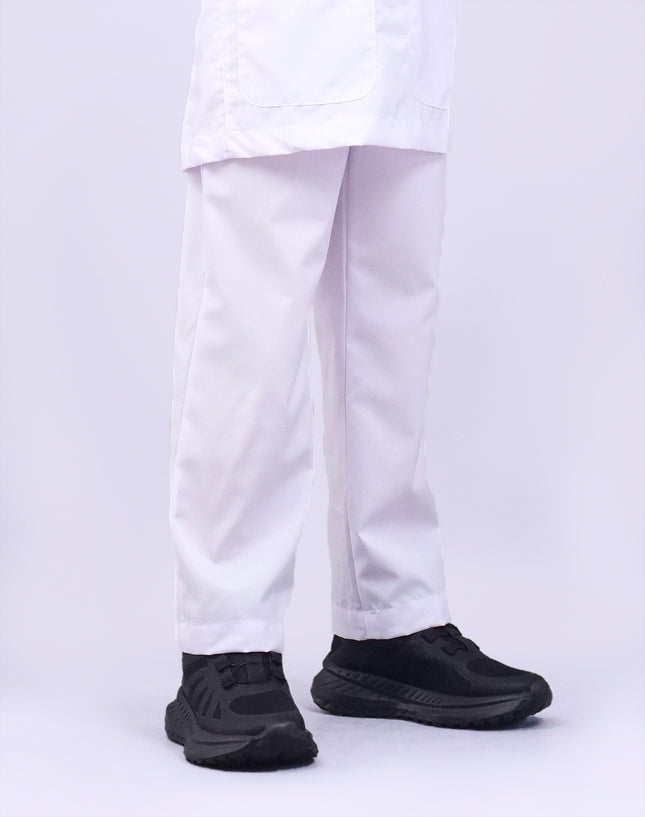 White Religious School Seluar Melayu