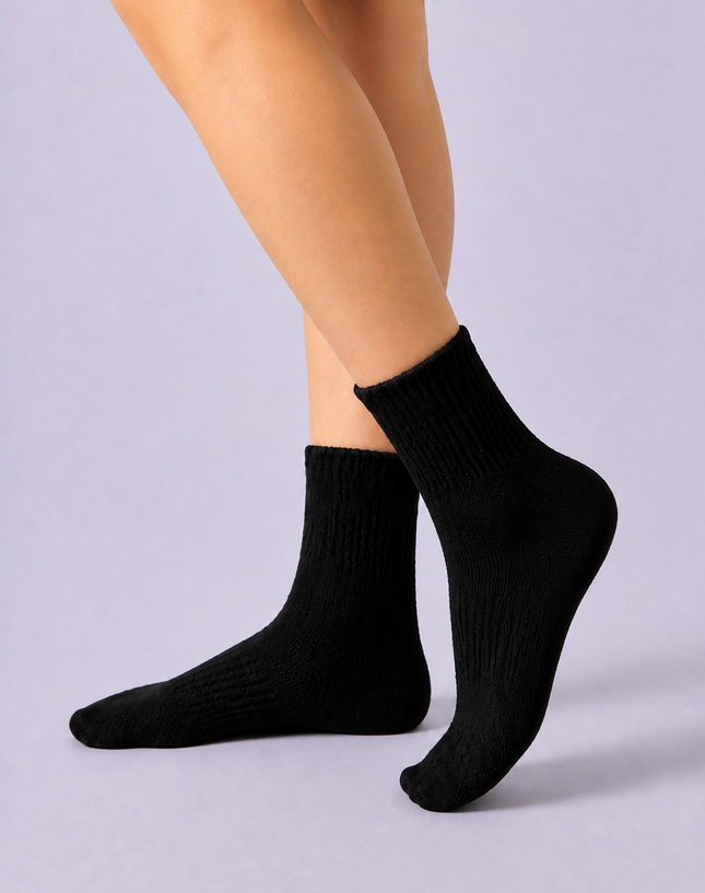 Black School Socks 3-Pair Pack