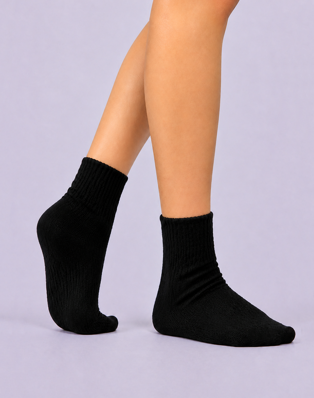 Black School Socks 3-Pair Pack