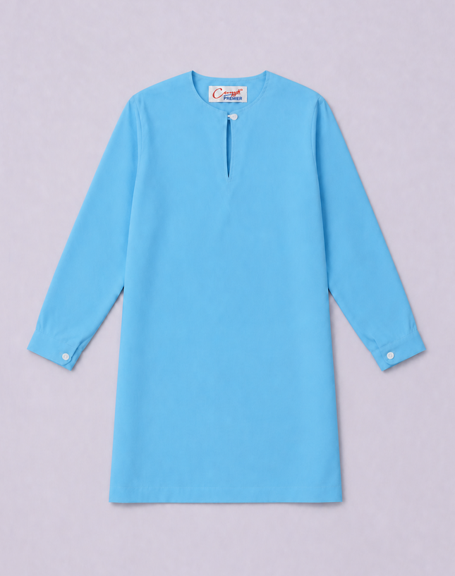 Baju Kurung Ummi Sekolah Agama – Biru CU-009B