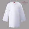 Signature Cotton Rich Baju Kurung Shirt – White Front