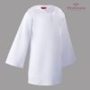 Signature Cotton Rich Baju Kurung Shirt – White Right