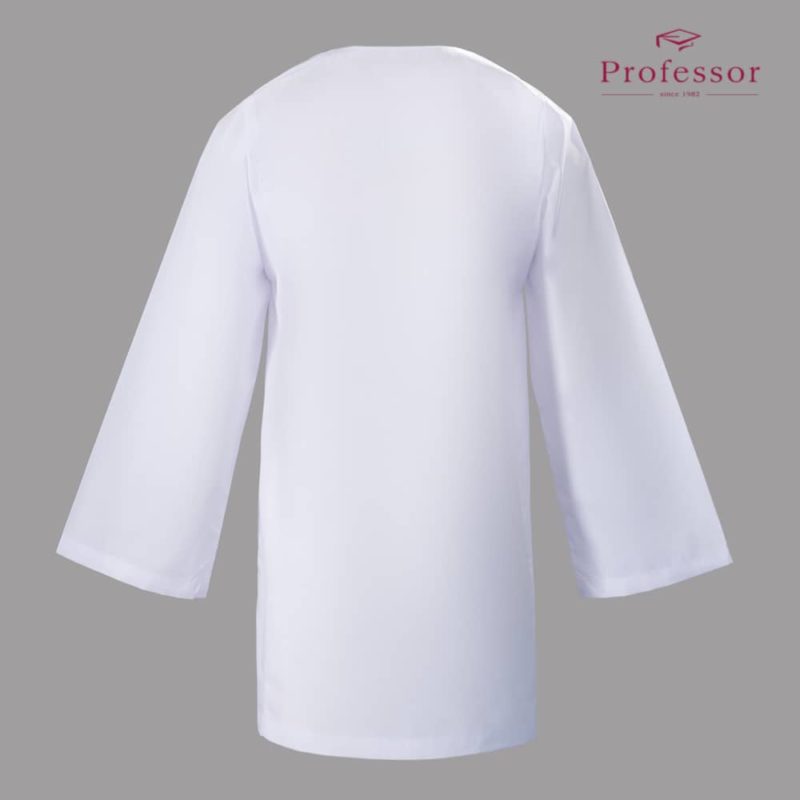 Signature Cotton Rich Baju Kurung Shirt – White Back